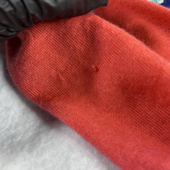 Vineyard Vines Womens Medium Sweater Merino Wool Pineapples Crew Novelty Preppy - Picture 4 of 13